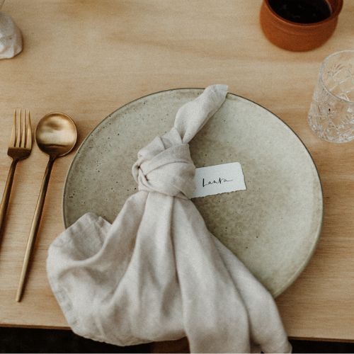 sydney-wedding-event-party-hire-tableware-plate-dinnerware-gold-cutlery-stone-napkin-linen